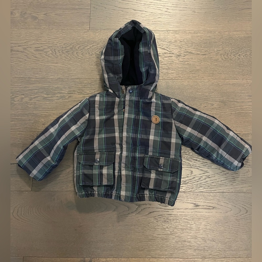 Jacadi boys fall jacket sz 23M brand new retail $239